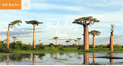 Desktop Screenshot of mada-diary-tour.com