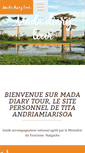 Mobile Screenshot of mada-diary-tour.com